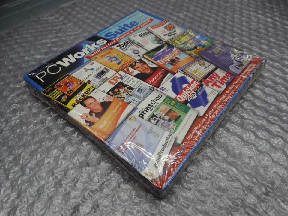 PC Treasures PC Works Suite Plus Edition 2003 25 Great Programs CD Set - Image 2 of 4