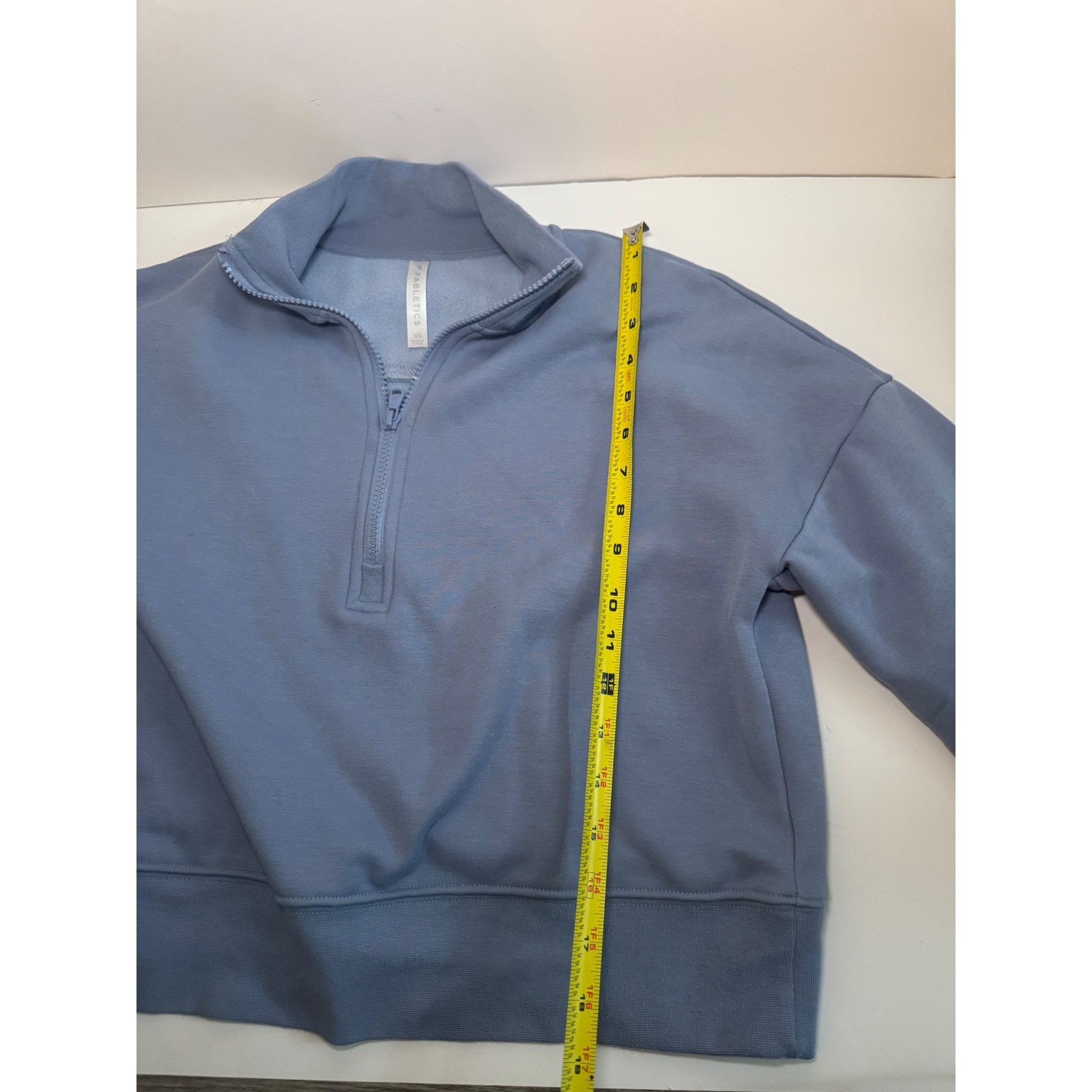 Fabletics Half Zip Pullover Cropped Sweatshirt At… - image 4