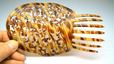 Large Antique Hair Comb Mantilla