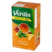 Verdin Fix Mit ZitrusfrüChten, 20 Beutel