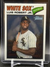 Luis Robert Jr. 2026 Topps Heritage Chrome Base #166 - Chicago White Sox