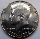 1976-D Kennedy Half Dollar  Clad  Bicentennial uncirculated