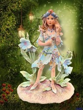 Christine Haworth the Leonardo Collection Fairy Ornaments X6 With Slight Damage