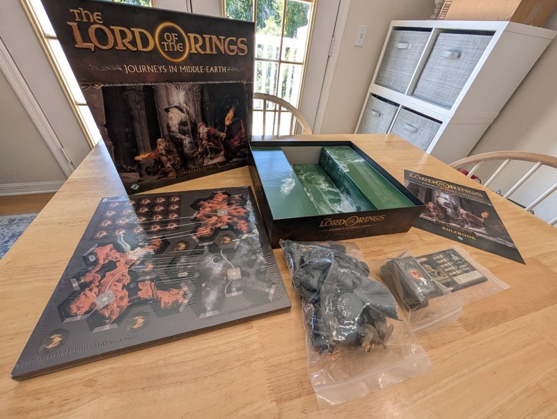 Journeys in Middle-Earth: Shadowed Paths Expansion. Never Played--100% Complete