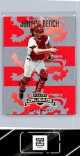2025 Panini Crusade #105 Johnny Bench Silver