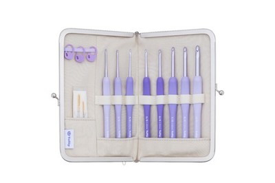 Tulpe Etimo Murasaki Häkelnadel Set Cushion Grip TEM-001