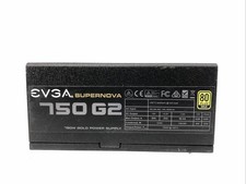 EVGA SuperNOVA 750 G2 Modular 750W Power Supply - PN 220-G2-0750 NO CABLES 