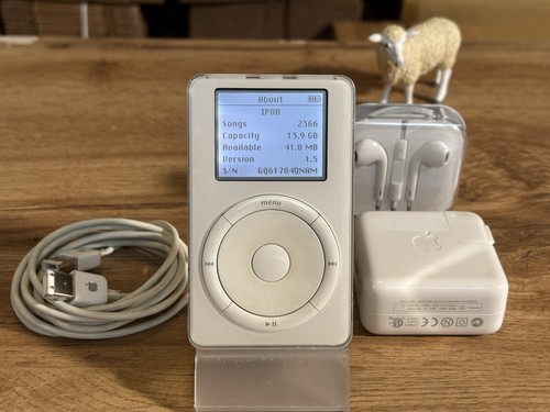 Apple IPod Classic 1ª Generación M8513 5Gb MOD a 15Gb ¡BATERÍA NUEVA 2400 CANCIONES INCLUIDAS! - Imagen 2 de 22