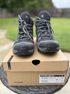 Salomon X Ultra 4 Mid GTX Men's Hiking Boots. Size 9. Slightly Used Condition!