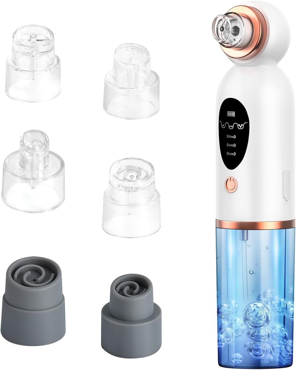 Aspiratore Punti Neri Professionale - Rimozione Comedoni e Grasso Viso