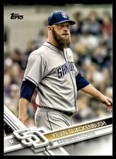 2017 Topps #657 Kevin Quackenbush San Diego Padres Baseball
