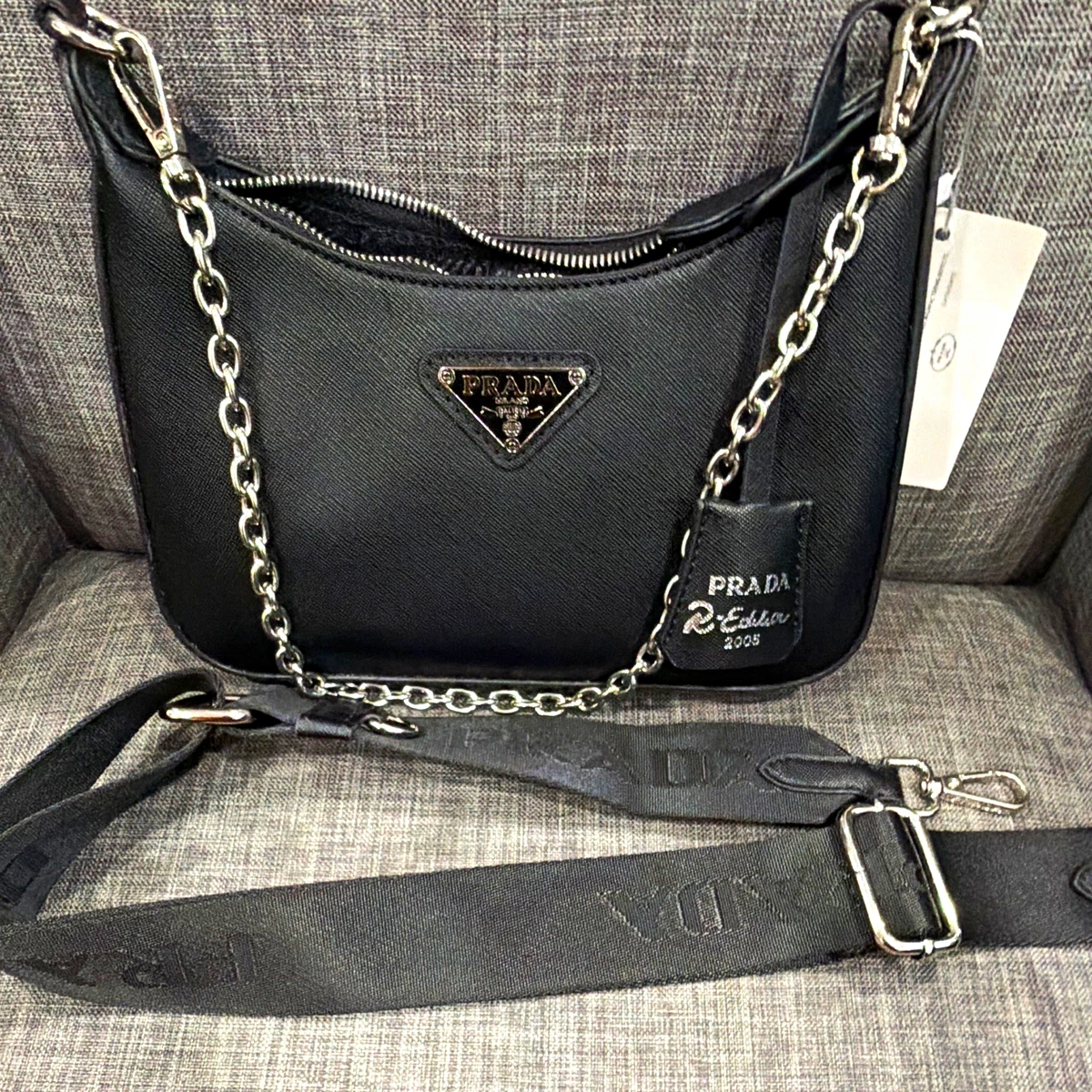 バッグ 99aw PRADA Archive shoulder bag Black バッグ 99aw PRADA Archive shoulder bag Black PRADA Shoulder Bag