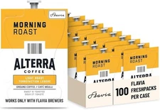Alterra 48008 Morning Roast Coffee Flavia Freshpack 100ct, Light Roast