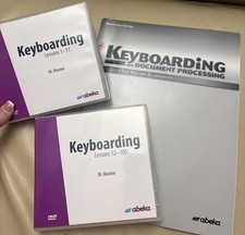 Abeka Keyboarding DVDs , Test & Quiz Key