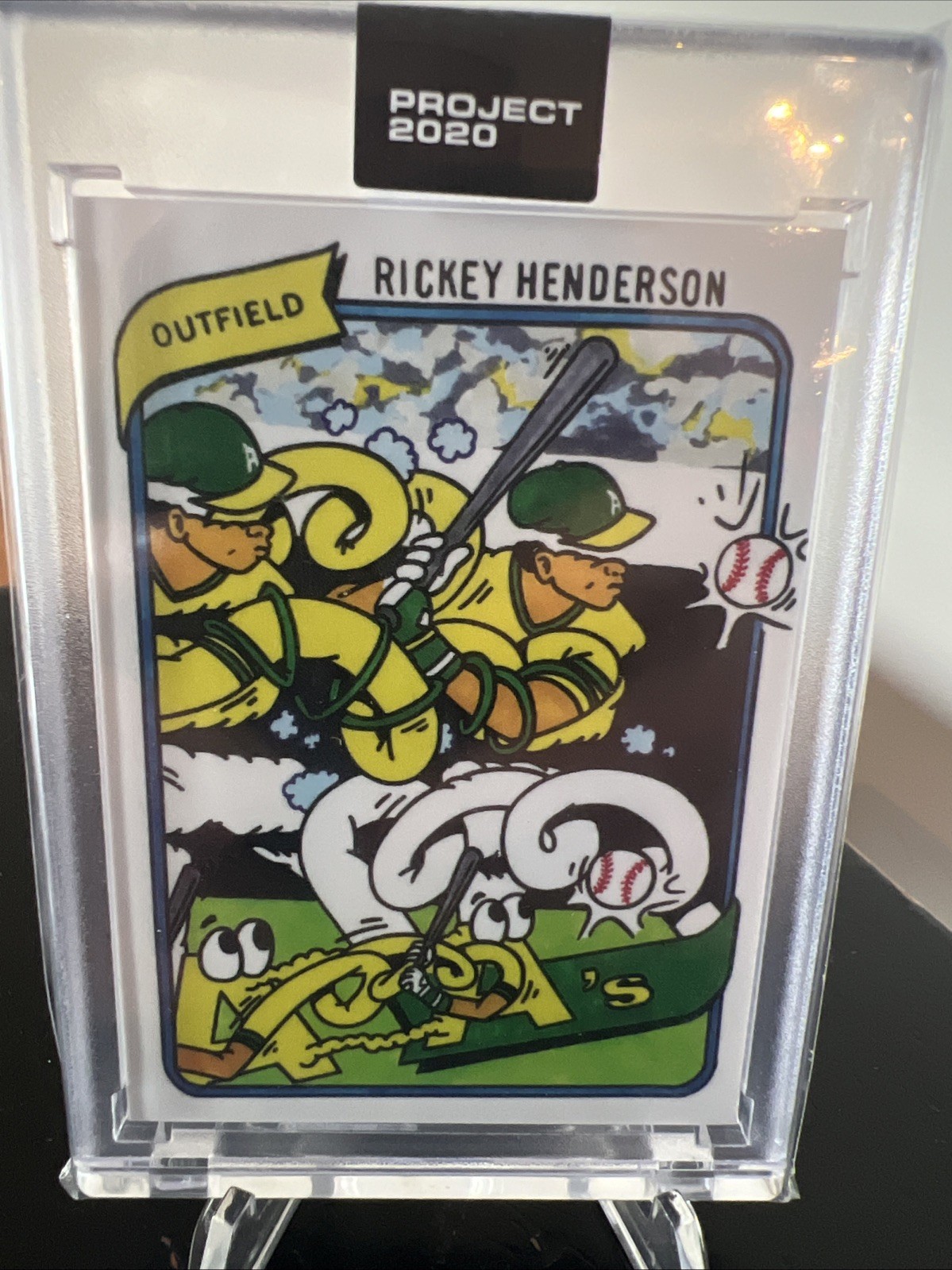 2020 Topps Project 2020 - 1980 Topps Rickey Henderson #168 Ermsy