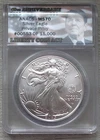 2025 1oz Ag 40TH ANNIV. LIBERTY COIN ACT SILVER EAGLE SPECIAL PRIVY ANACS MS70