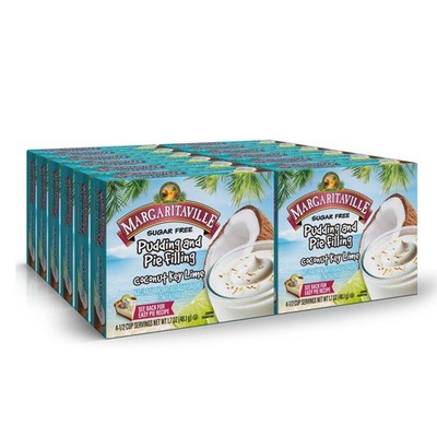 MARGARITAVILLE Coconut Key Lime Sugar Free Pudding & Pie Filling, 1.7 oz Box ...