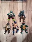 vintage teenage mutant ninja turtles lot 5 Figures