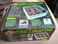 Zoo Med Reptibator Digital Egg Incubator RI-10 LCD LED Reptile Temp Humidity NEW