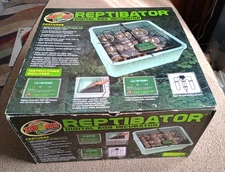 Zoo Med Reptibator Digital Egg Incubator RI-10 LCD LED Reptile Temp Humidity NEW