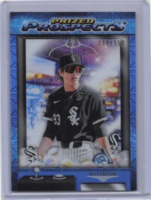 2025 Bowman Draft Billy Carlson /150 Mojo Prized Prospects White Sox #PP-6