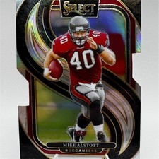 2024 Panini Select Mike Alstott Buccaneers #183 Prizm Die-Cut