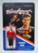 Custom made  Bloodsport 3 3/4 Vintage Style Action Figure