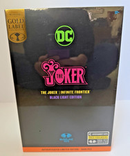 Mcfarlane DC Multiverse  Gold Label   The Joker Infinite Frontier   Black Light