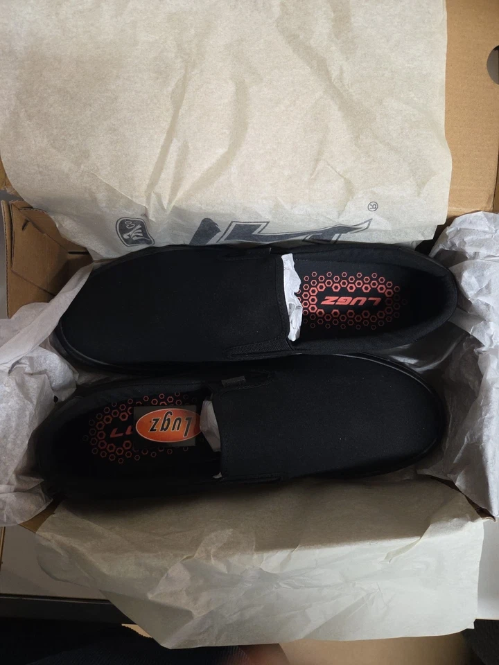 Clipper Lugz MCLPRWC-0055 ANCHO antideslizante para hombre TALLA 14 W, nuevo en caja, negro Foto 2 de 4