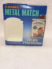 New 🐪 Camel Lights Joes Place Vintage Match Striker 🔥 Lighter  W/box