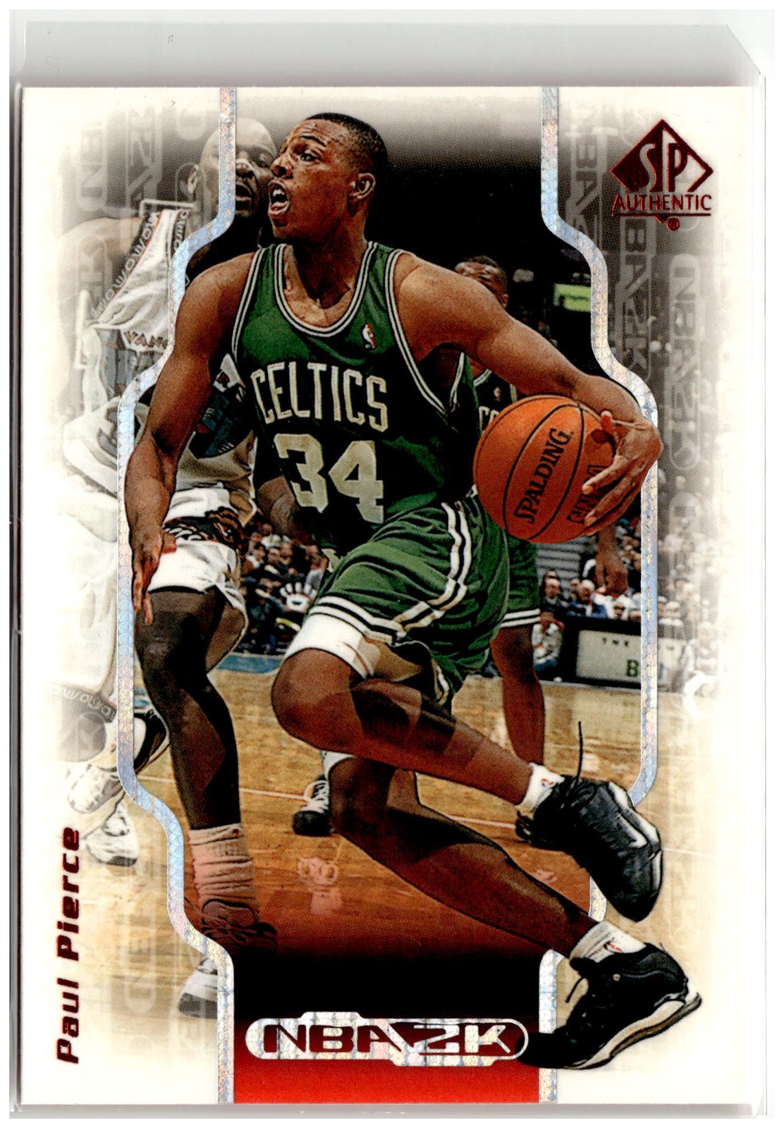 1998-99 SP Authentic #2K10 Paul Pierce NBA 2K