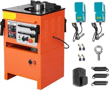 8 Electric Rebar Cutter Bender Machine 1" 25mm Cutting Bending Rebar RBC25