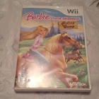 Activision Barbie Horse Adventures Riding Camp Nintendo Wii Action Manual Disc