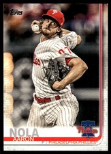 Aaron Nola 2019 Topps Phillies #PP-2 Phillies MLB READ FREE SHIP AutographDen