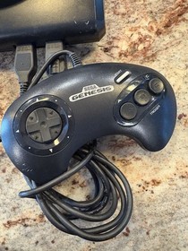 Sega Genesis Console With Cords, 2x Controller, & Sonic Game Bundle Tested