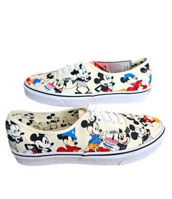 VANS Authentic x Disney Mickey Mouse Walt Disney World Mens Size 4 NWOB VANS Disney Authentic Mickey Red Yellow Multiple sizes | eBay main image 2