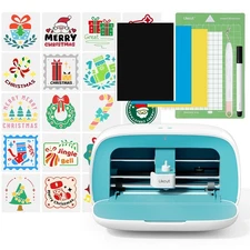 Likcut Vinyl Cutter Machine, Smart Sticker Maker Glee S501 for DIY Joy, Portable