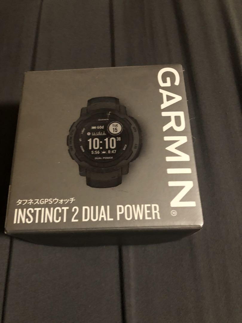 GARMIN INSTINCT 2 DUAL POWER GPS SMARTWATCH WITH SOLAR CHARGING-image