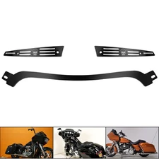 Split Windshield Side Trim Center Trim Kit for H-D Touring Road Glide Models