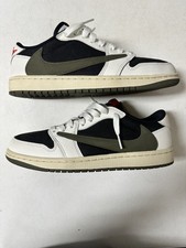 Size 8M/9.5W - JORDAN 1 LOW TRAVIS SCOTT OLIVE JORDAN 1 LOW TRAVIS SCOTT OLIVE P