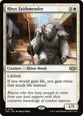 MTG Rhox Faithmender English TDC
