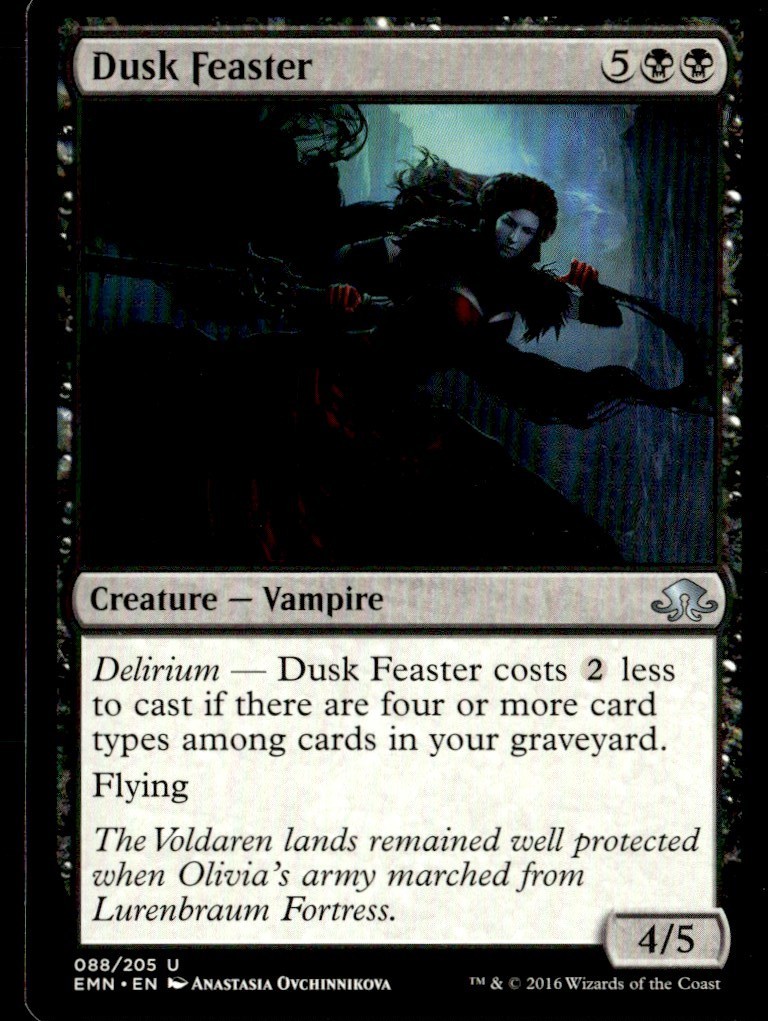 2016 Eldritch Moon Dusk Feaster Expansion/Uncommon #88