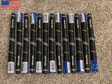 New 13PACK for Golf Pride CP2 Wrap Black Blue Golf Grips Standard/Midsize US