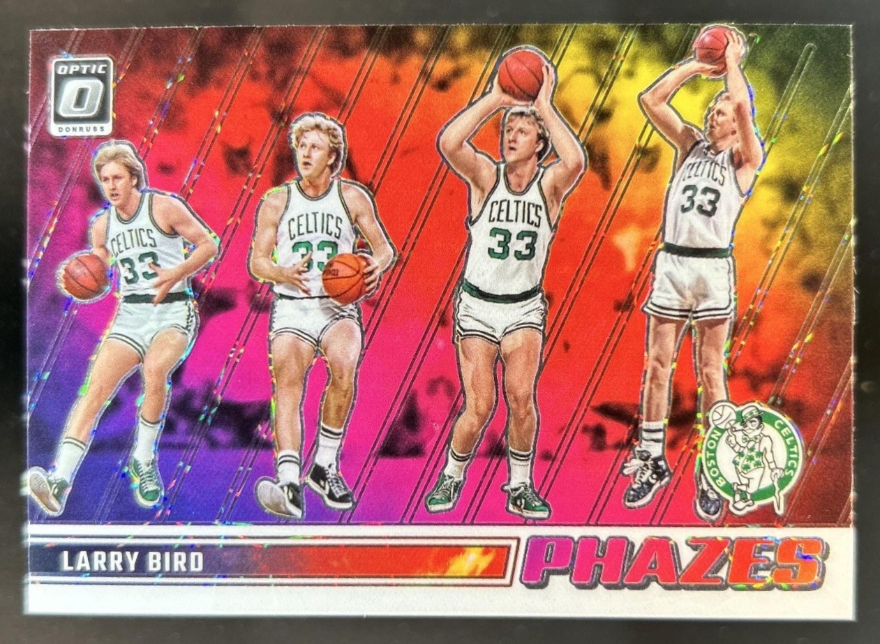 2023-24 Panini Donruss Optic Larry Bird Phazes #28 Celtics