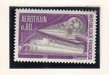 🦬Timbre France N°1631  - Luxe ** Aérotrain - MNH** - 1970🦬