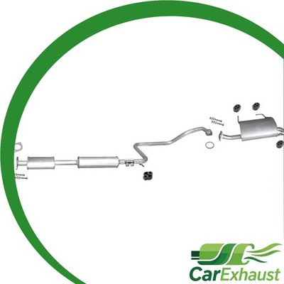 Auspuff für NISSAN PRIMA (WP11) 1.8 Kombi EURO 3 1999-2002 Schalldämpfer