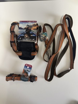 K-9 Explorer XS Dog Collar Harness and Leash Set NWT 
