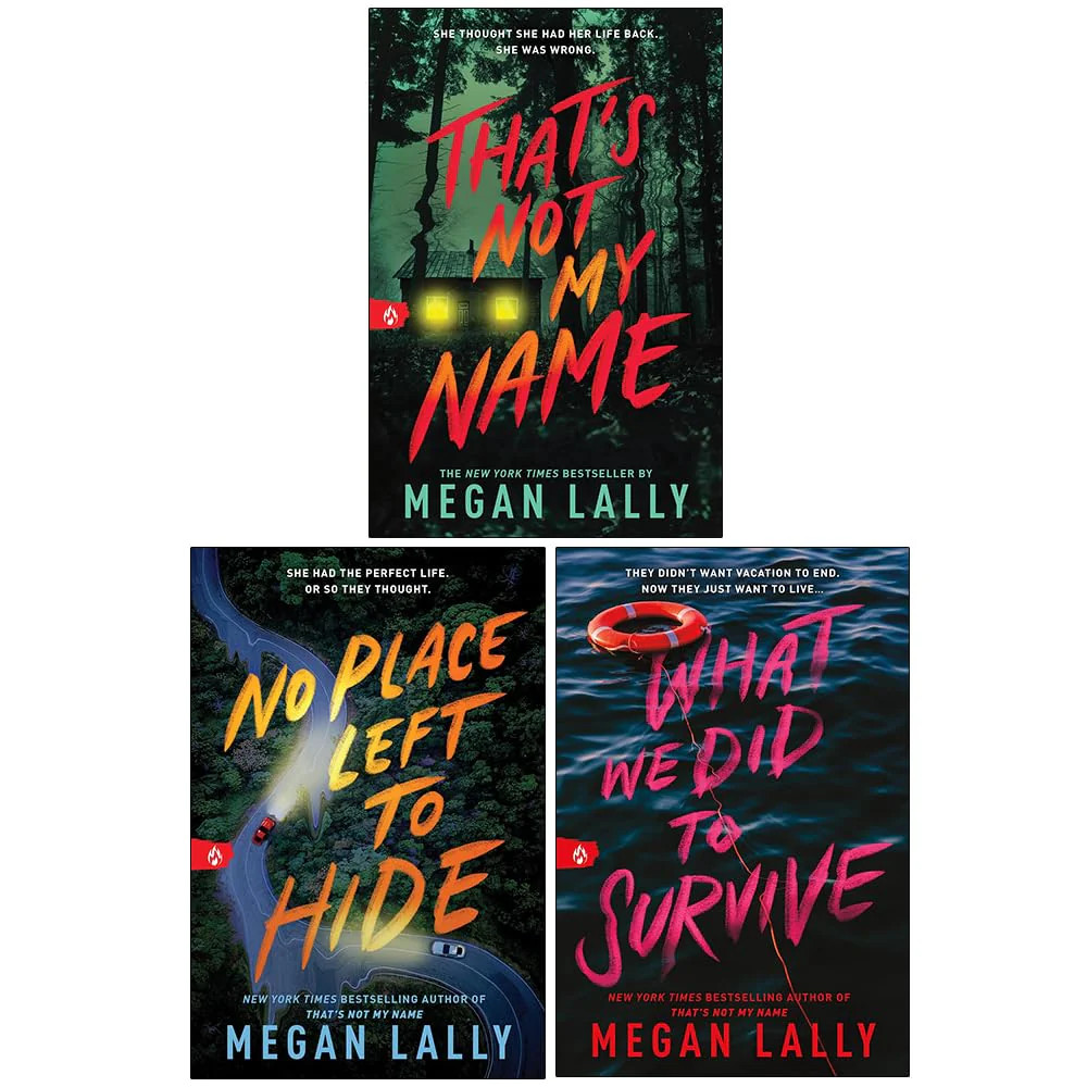 Megan Lally Collection 3 Books Set (Thats Not My Name, No Place Left to H | TODO