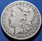 1895-S Morgan Silver Dollar ~ Low Mintage/Hard to find Key Date!