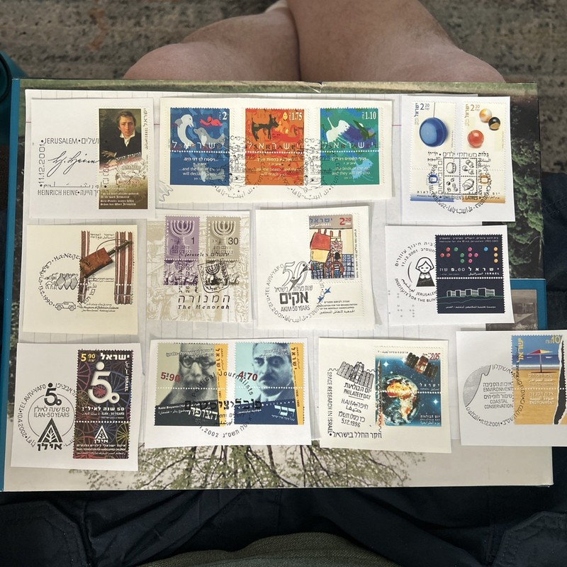USED ISRAEL POSTAGE (12+) Lot